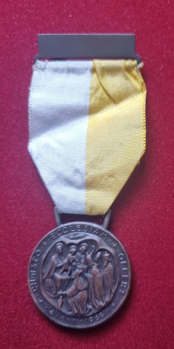 Medaglia vaticano papa paolo - vaticano,