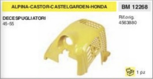 4563880 carter cuffia motore - carter,