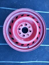 Cerchi in ferro 13 Fiat 600 colore rosso
