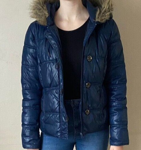 Doudoune bleu femme - manteau, à