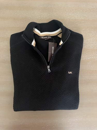 Maglione mezza zip uomo