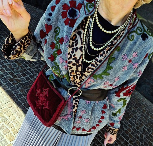Giacca cardigan artigianale - giacca/cardigan,