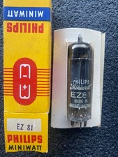 1952/s ez81 6ca4 u709 Philips/mullard code 8t1-B2c D getter nos nib new