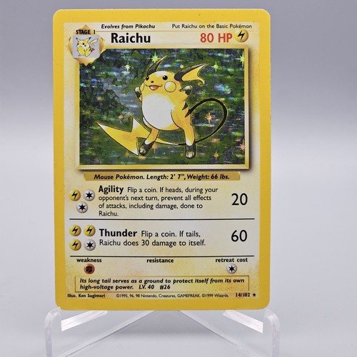 Pokémon raichu 102 - pokémon, set