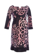Abito sheath maniche 4 con - sheath,