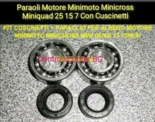 CUSCINETTI MOTORE PER MINIMOTO