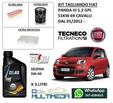 KIT TAGLIANDO FILTRI E OLIO