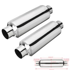2X Silenziatore Scarico