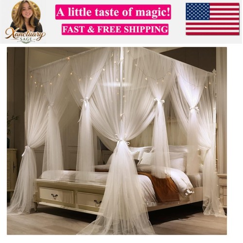 Corners post princess - princess, bed