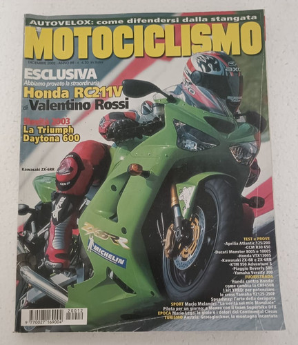Motociclismo 2002 honda - motociclismo,