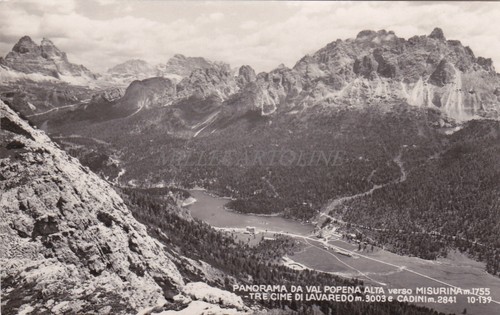 Misurina panorama da val - -,