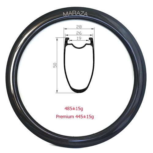 Cerchio fibra carbonio - di,