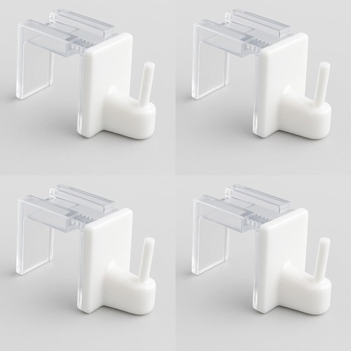 Set ganci tende - set, 4