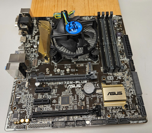 Scheda madre asus h170m - scheda, +