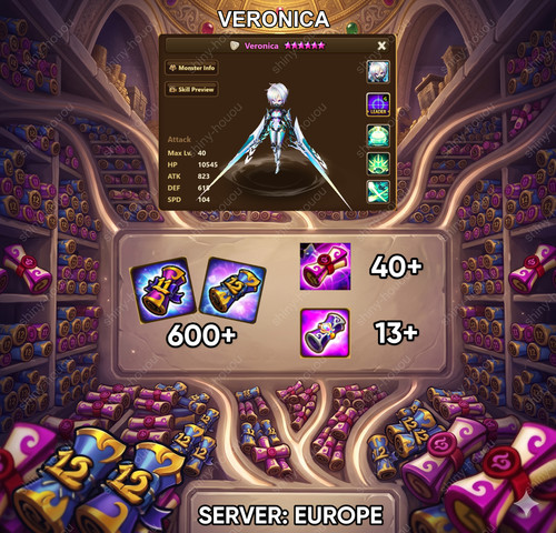 Summoners war ld5 veronica - eu!,
