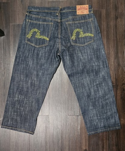 Evisu heritage jeans denim - evisu,