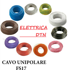 Cavo CORDINA UNIPOLARE CPR FS17 1,5 2,5 4 6 mmq FILO ELETTRICO MATASSA EX N07VK 