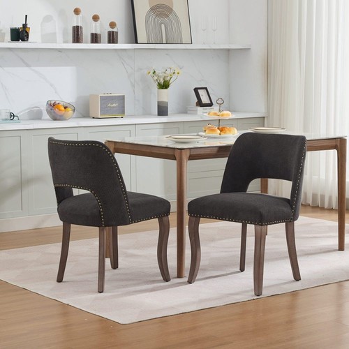 Sedia pranzo chenille set - da,