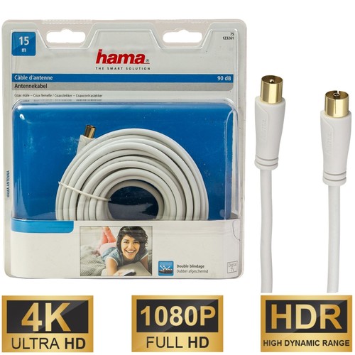 Hama cavo antenna 15m 90db - hama,