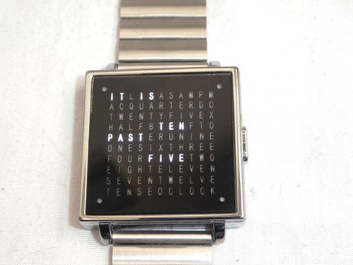 Orologio benly design lettera - design,