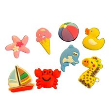 Lot Of 8 PVC Shoe Charms