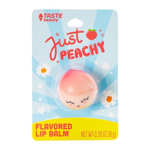 Just peachy flavored - peachy, lip