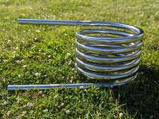 Bobina scaldabagno 32mm in acciaio inox 304 - vasca idromassaggio stock canna serbatoio