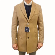 Cappotto Uomo Giacca Giaccone Inverno Parka Giubbotto Made in Italy Sartoriale