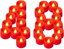 48 lumini a LED rossi