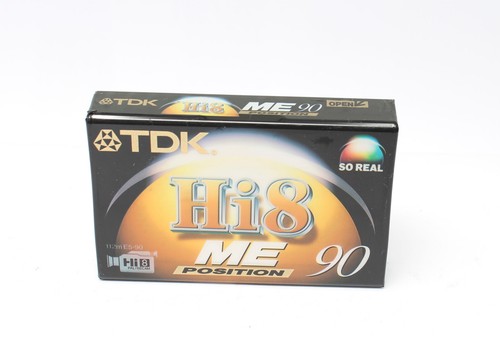 Videocassetta vuota tdk 8 - hi,