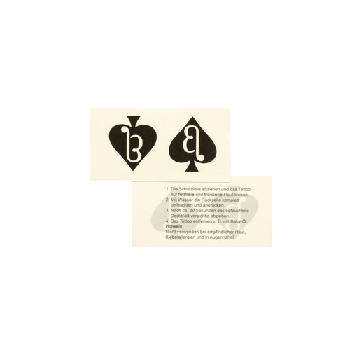 Beta boy spade tatuaggio - x, beta-boy