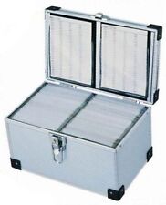 2 x Neo 200 DJ Aluminium CD DVD Blu Ray Disc Storage Flight Carry Case Box