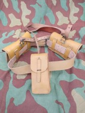 MAS - Cinturone cintura giberne spallacci tracolla taschetta MAS (sp.s.)