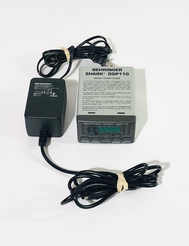 Behringer shark dsp110 con - behringer,