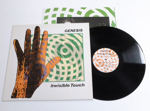 Genesis invisible touch lp - genesis,