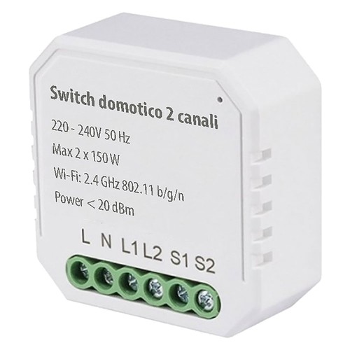Dimmer elettronico doppio - dimmer,