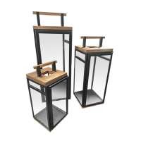 Set 3lanterna zen metallo - set,