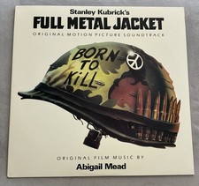 Stanley Kubrick's FULL METAL JACKET Soundtrack vinyl LP 1987 Warner Bros Club Ed
