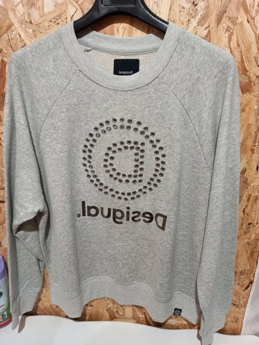 Felpa grigia donna - , desigual