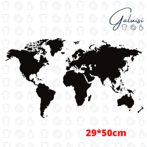 Adesivo mondo cm wall - 29*50,