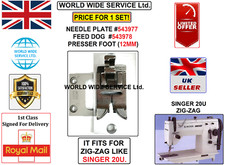 PIASTRA AGO ZIGZAG SINGER 20U