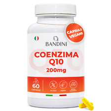 Bandini® Coenzima Q10, 60 Capsule, CoQ10 Ubiquinone con Alta Biodisponibilità