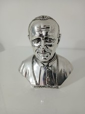 Statuetta Busto Argentano Papa