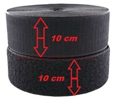 1/3/5/10 metri STRAPPO VELCRO da cucire da 10cm COMPLETO Maschio+Femmina