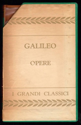 Galileo galilei opere salani - opere,