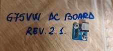 ASUS ROG G75 G75VW SCHEDA PORT ALIMENTAZIONE DC G75VW DC BOARD REV. 2.1