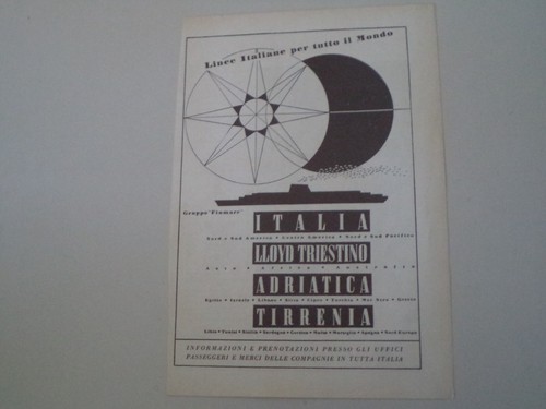 Advertising pubblicità 1955 - advertising,
