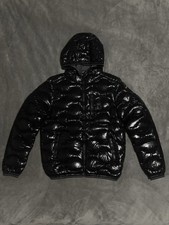 giubotto blauer uomo nero lucido taglia M nuovo