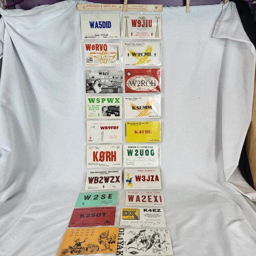 Schede qsl radioamatore - schede,