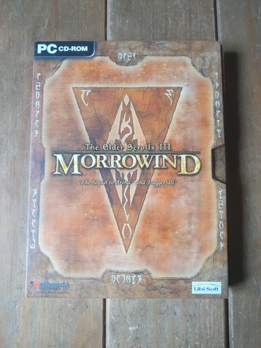 Morrowind gioco custodia - morrowind, pc